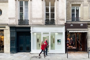 White cube central Marais Fashion Week, photo 2