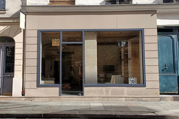 Bright Boutique with Two Window Displays in Le Marais (Enfants Rouges)