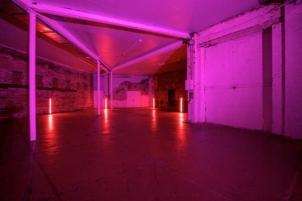 Industrial Warehouse with Stage and Bar in Bushwick, Brooklyn