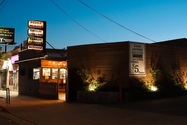 Patio + Commercial Kitchen