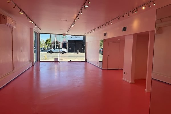 Prime Melrose Corner Storefront + Private Flex Space | Pop-Up, Showroom & Events