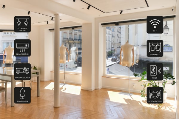 Boutique Showroom Marais Climatisée