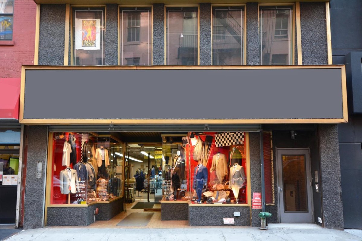 Wide Frontage Historic Retail Space Storefront