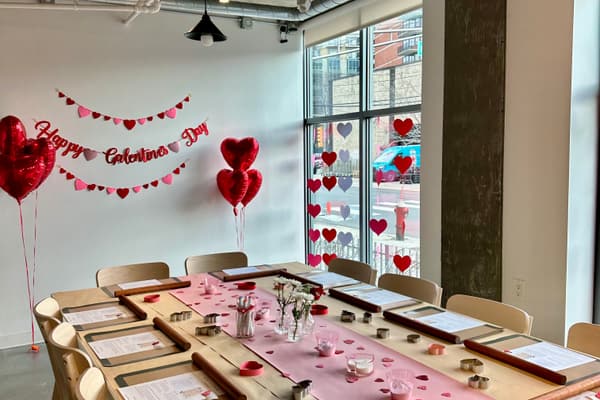 Photo of Cozy Bakery & Culinary Studio with Large Communal Table