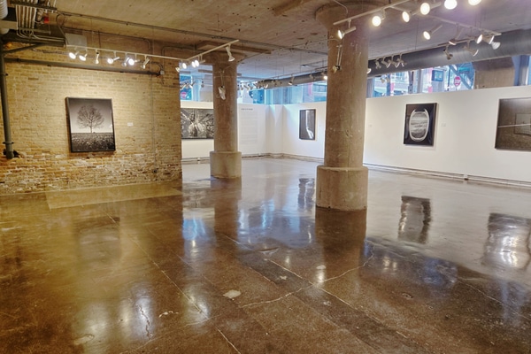 Photo of An industrial-chic basement gallery