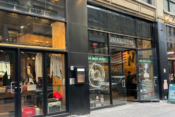 Chelsea Ground-Floor Retail Space inside a Vintage Clothing Flagship