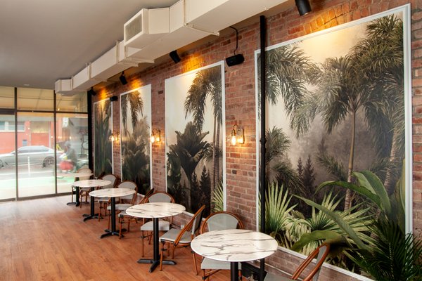 Parisian cafe in the East Village