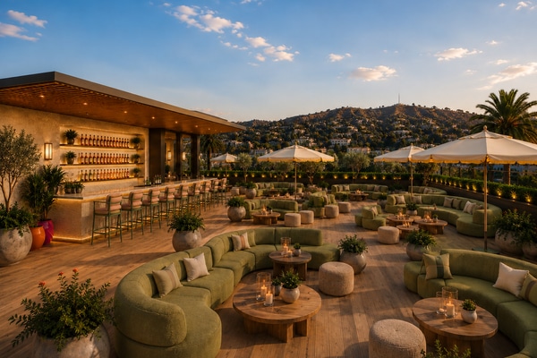 Luxury Rooftops & Indoor Space | West Hollywood