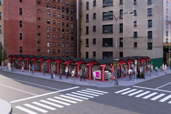 7th Avenue Pop-Up Shopping Court