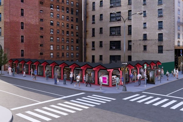 7th Avenue Pop-Up Shopping Court