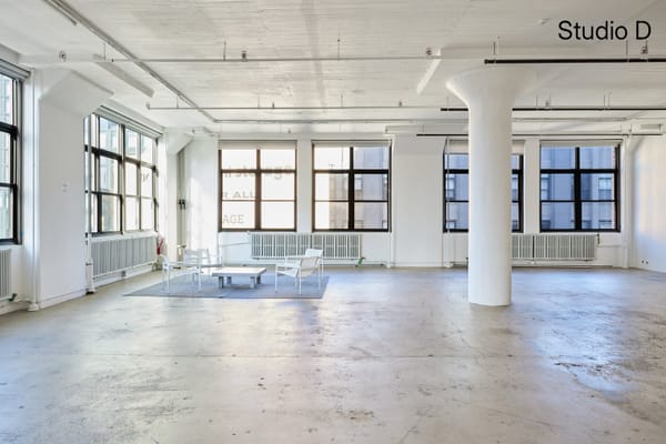 7500 sqft Bright West Soho Studios