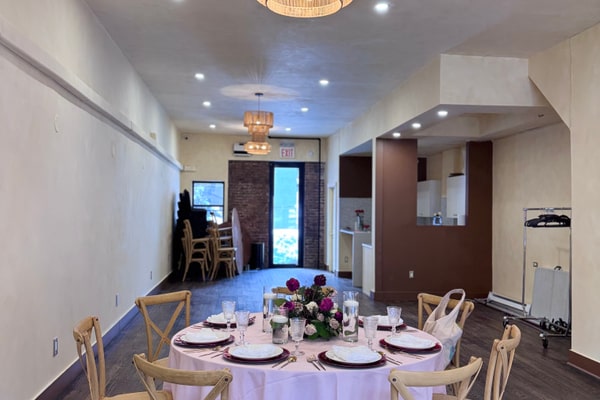 850 sq ft Design-Led Event Studio for Dinners, Workshops and Pop Ups in Crown Heights, Brooklyn