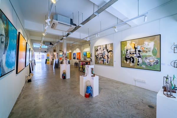 Elegant Contemporary Art Gallery in Tiong Bahru